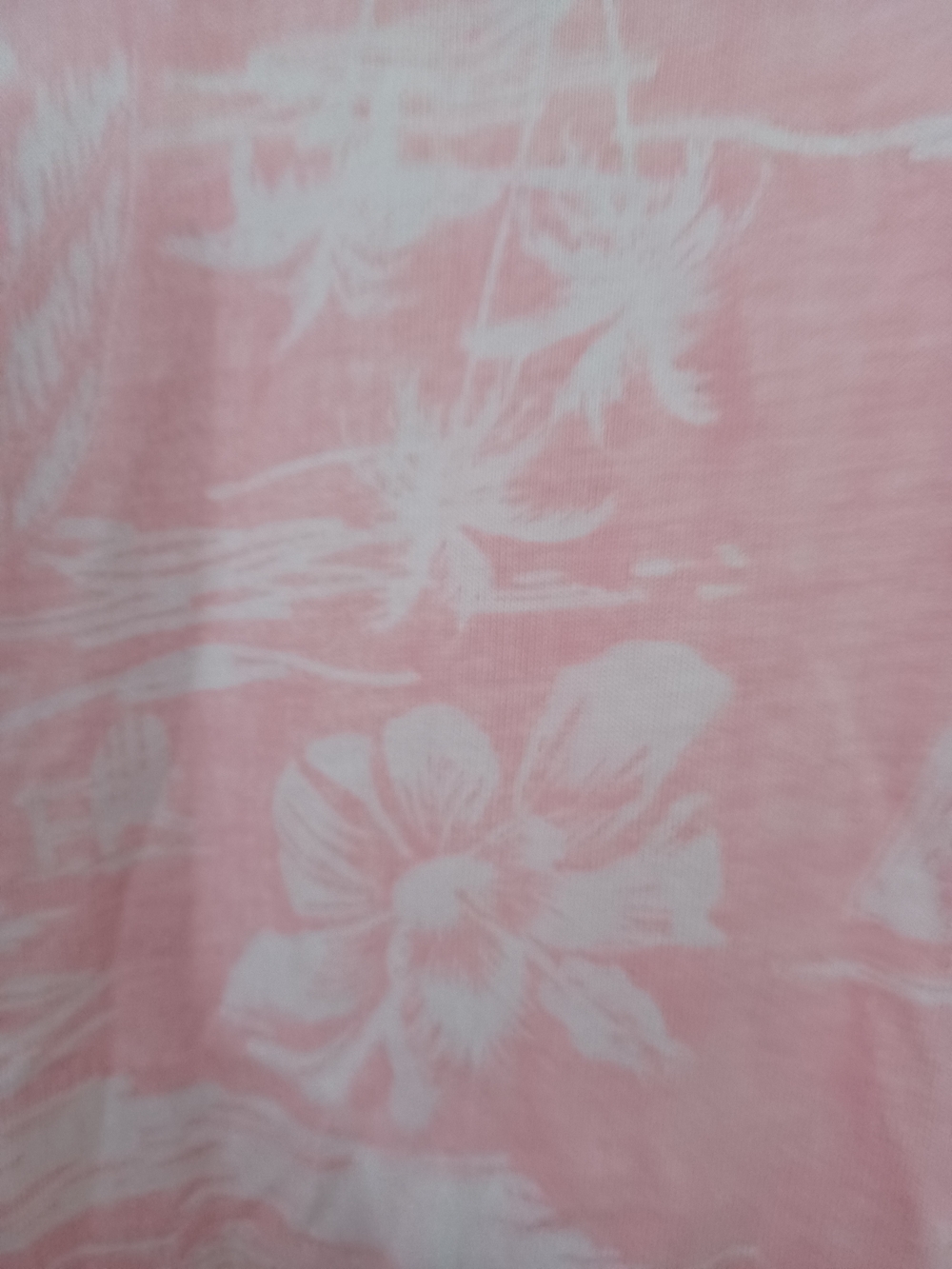 Lands' End Pink Tropical V-Neck Sleeveless Tunic - Picture 5 of 9